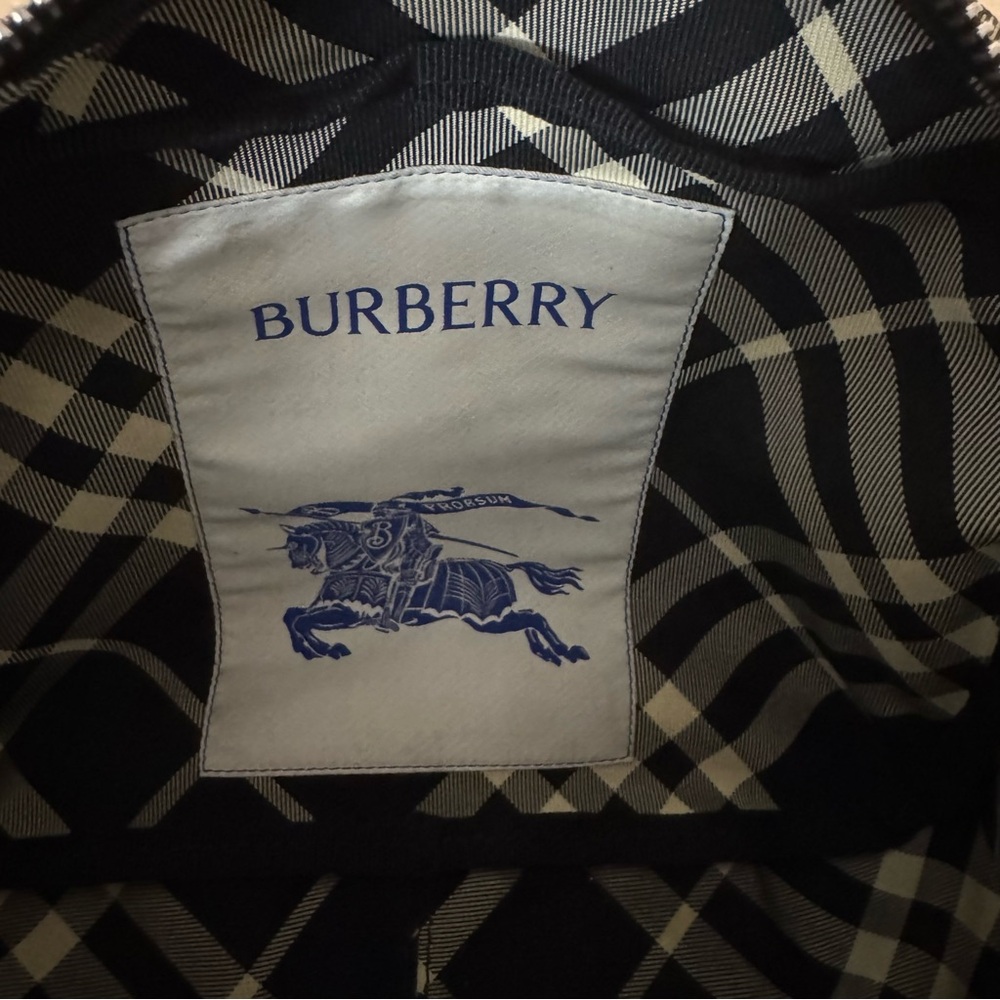 Authentic Burberry Essential Checked Crossbody Bag - image 5